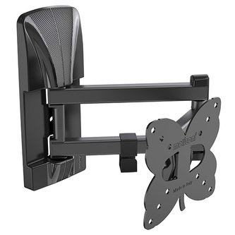 TV držák Meliconi, 480979 SlimStyle Plus 100 SDR CG, ultratenký, pro TV 14"-32", VESA 50x75x100 (max. 100x100), systém uložení kabelů, Made in Italy