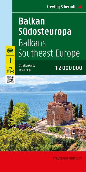 Balkan - Südosteuropa, Straßenkarte 1:2.000.000, freytag & berndt Balkan - Südosteuropa, Straßenkarte 1:2.000.000, freytag & berndt