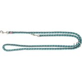 Vodítko CAVO kulaté prodlužovací, L-XL: 2.00 m/ ø 18 mm, aqua/grafit