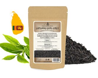 Černý aromatizovaný čaj Lapsang Earl Grey 50 g Černý aromatizovaný čaj Lapsang Earl Grey 50 g
