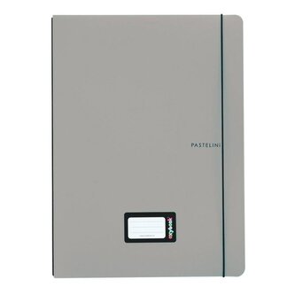 Sešit PP Oxybook A5 40 listů Pastelini -  šedá