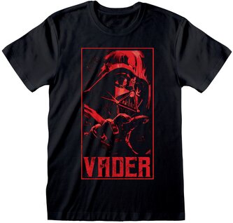 Pánské tričko Star Wars: Vader (2XL) černá bavlna