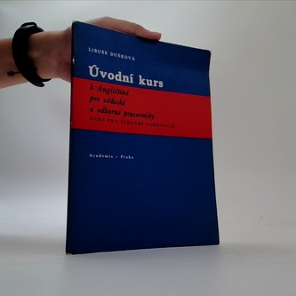 Úvodní kurs k angličtině pro vědecké a odborné pracovníky