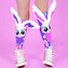 Podkolenky dětské / dospělý - Funny Bunny
