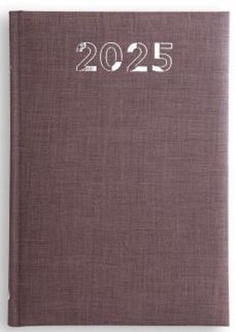 Kalendarz 2025 A5 caribe brązowy