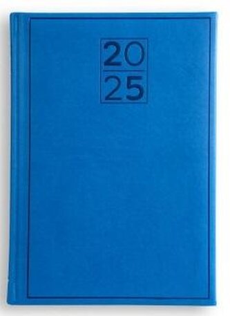 Kalendarz 2025 A5 print niebieski