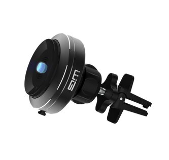 Bezdrátová autonabíječka WG32 s elektrickou přísavkou 15W (Černá)