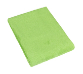 Froté plážové osušky - zelená světlá - 100x150 cm