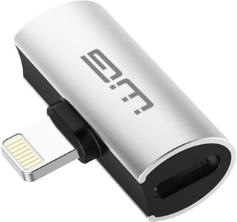 Mini adapter Lightning (m) to Lightning 2x (f) (Černo-šedá)