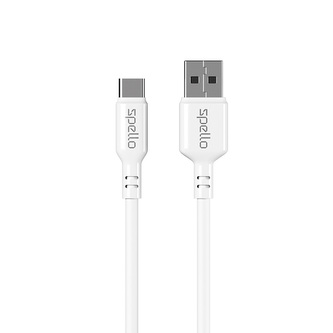 Spello USB-C to USB-A Cable 1.2m - bílá