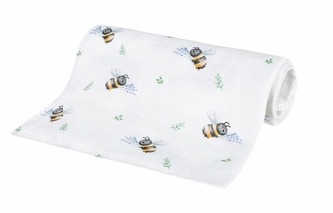 Bambusová plenka lux, 75x75cm, Včelky