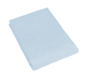 Froté plážové osušky - světle modrá - 100x150 cm