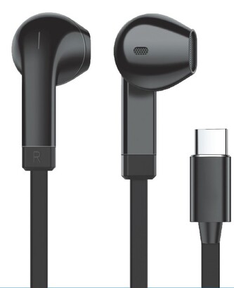 Sluchátka WG Vortex Vibe Type-C (Černé)