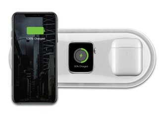 Bezdrátová nabíječka stolní 22,5W (Fast Wireless Charger) (Bílá)