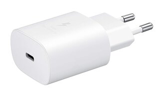 Síťová nabíječka 1xUSB-C (PD 25W PPS) (Bílá)