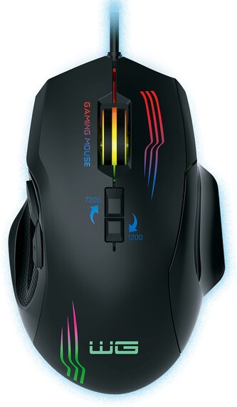 Herní myš WG1 (Černá)