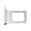 Šuplík SIM iPhone 11  white / silver