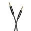 Kabel AUX (XO-R211C) JACK STEREO 3,5mm 1m, barva černá