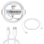 Datový kabel USB C na Lightning PD20W Foxconn, délka 2m, barva bílá