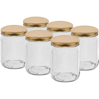 SADA SKLENIC TWIST NA ZAVAŘ.500ML S VÍČKEM 82,6KS