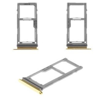 Držák (šuplík) SIM Samsung G970, G973, G975 Galaxy S10e, S10, S10 Plus yellow