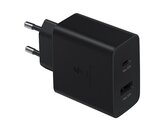 EP-TA220NBE Samsung Dual (USB-C,USB-A) 35W Cestovní nabíječka Black