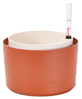 Květináč samozavlažovací Berberis - terakota + sl. kost 26 cm