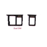Držák (šuplík) SIM Samsung J610 Galaxy J6 PLUS black