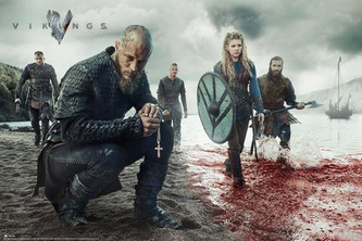 Plakát Vikings|Vikingové: Blood Landscape (61 x 91,5 cm)