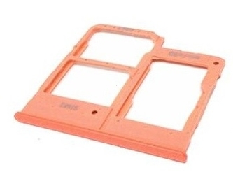 Držák (šuplík) SIM Samsung A202 Galaxy A20e coral