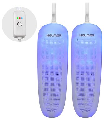 POŠKOZENÝ OBAL - HELMER vysoušeč a sterilizátor obuvi UV 01/ pro všechny druhy obuvi/ časovač/ vysoušení 4-5 hodin/ 15 W/ 230 ...
