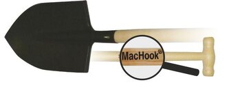 MacHook rýč špič.s nás.T90 černý