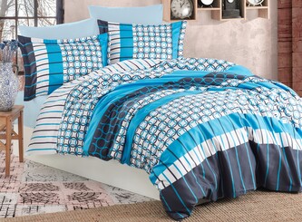 Bavlněný povlak na polštář 30x40 Metis blue