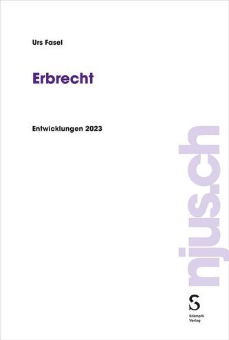 Erbrecht 2023