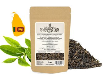 Bílý čaj Ceylon Nuwara Eliya Pedro White Heaven Scent 50 g Bílý čaj Ceylon Nuwara Eliya Pedro White Heaven Scent 50 g