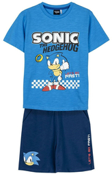 Dětské pyžamo s kraťasy Sonic The Hedgehog: Pojďme rychle (11-12 let)