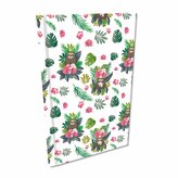 Notes A5 Soft Touch kratka 80g Leniwce girls