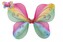 Křídla motýlí nylon 44x32cm v sáčku karneval