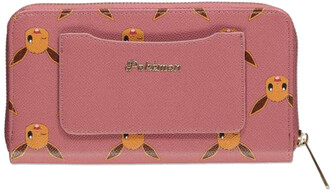 Dámská peněženka Pokémon: Eevee (19 x 10 x 2 cm) růžový polyuretan - polyester