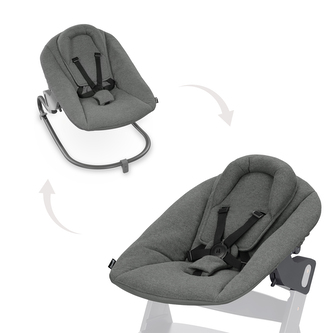 Hauck Křesílko Alpha Bouncer Premium Dark Grey