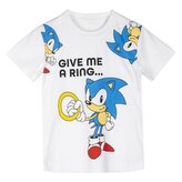 Dětské tričko Sonic: Dej mi prsten... (velikost 12 let) bílá bavlna