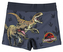 Dětské plavecké boxerky Jurassic Park|Jurský park: T-Rex & Veleciraptor (10 let) šedý polyester
