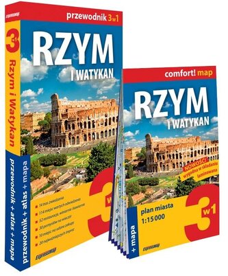 Comfort! map Rzym i Watykan 3w1 Comfort! map Rzym i Watykan 3w1