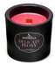 Świeczka sojowa Delicate Peony czarna 170g