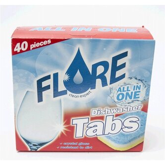 FloreHome Tablety do myčky nádobí All-in-one 40ks