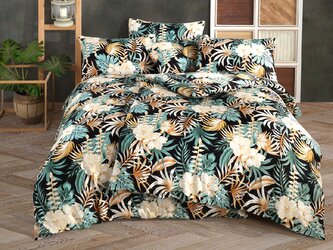 Francouzské povlečení Satén 240x220, 70x90cm Walter gold