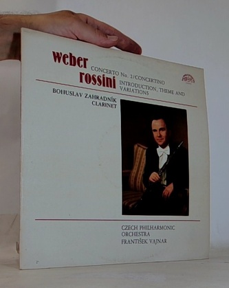 Bohuslav Zahradník- klarinet- LP