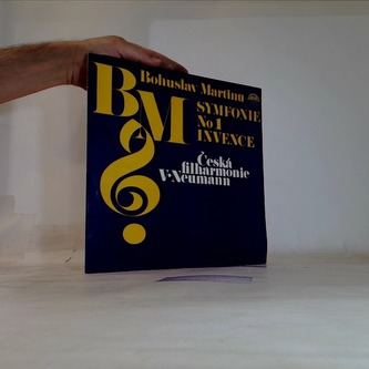 Bohuslav Martinů- česká filharmonie V. Neumann- LP