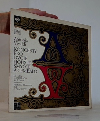 Vivaldi- koncerty pro dvoje housle,smyč. orchestr a cembalo- LP