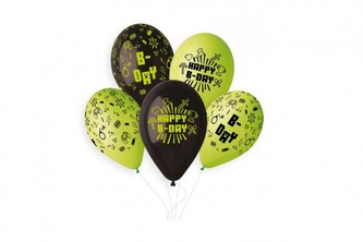 Balonek/Balonky nafukovací s potiskem minecraft 13'' průměr 33cm 5ks